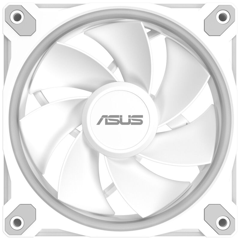 ASUS Prime MR120 ARGB PWM Reverse vifte 120 mm hvit 3-pack - ASUS