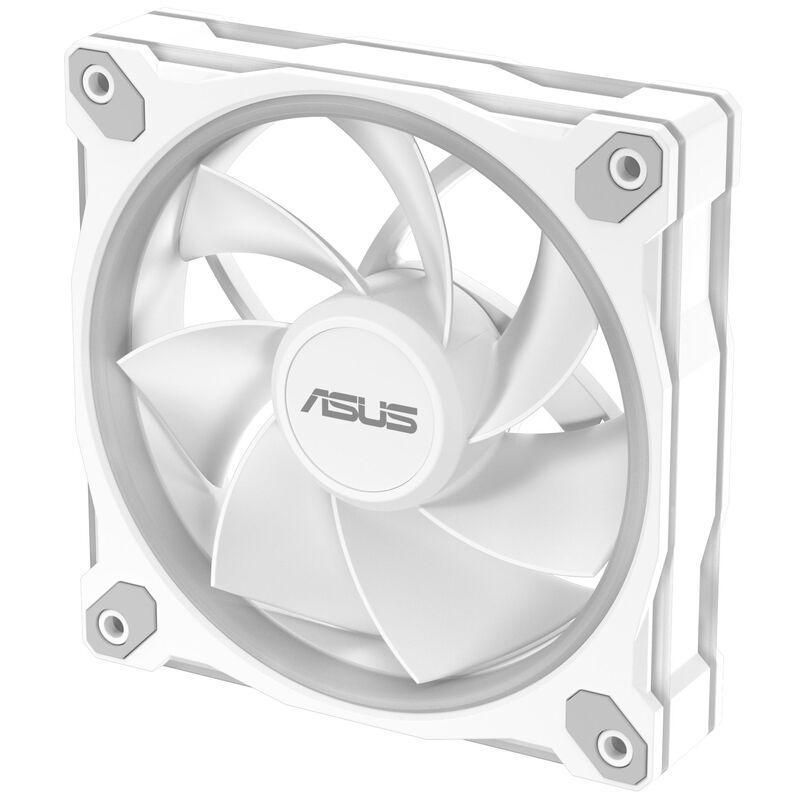 ASUS Prime MR120 ARGB PWM Reverse vifte 120 mm hvit 3-pack - ASUS