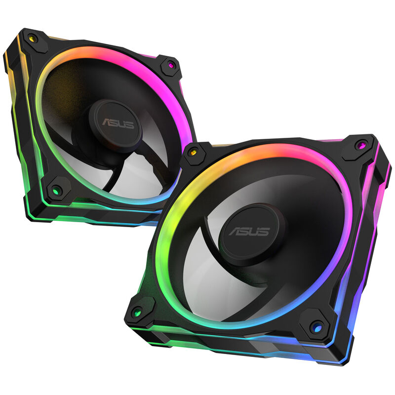 ASUS Prime MR120 ARGB PWM Reverse vifte 120 mm hvit 3-pack - ASUS