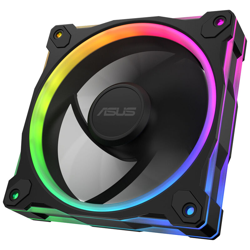 ASUS Prime MR120 ARGB PWM Reverse vifte 120 mm hvit 3-pack - ASUS