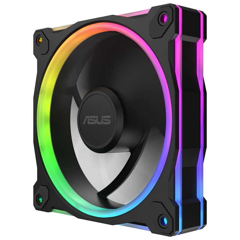 ASUS Prime MR120 ARGB PWM Reverse vifte 120 mm hvit 3-pack - ASUS