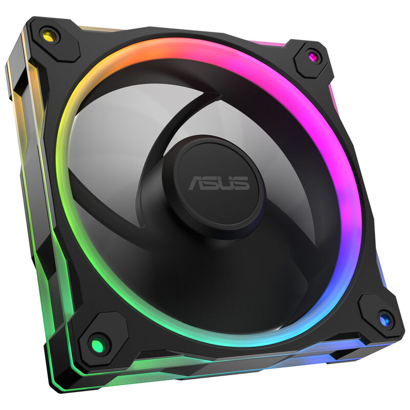 ASUS Prime MR120 ARGB PWM Reverse vifte 120 mm hvit 3-pack - ASUS