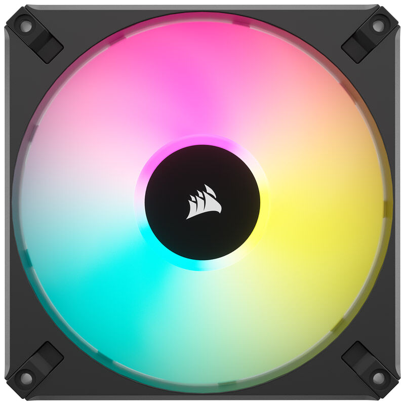 Corsair AF Elite RGB PWM vifte 2-pakning med kontroller - Corsair