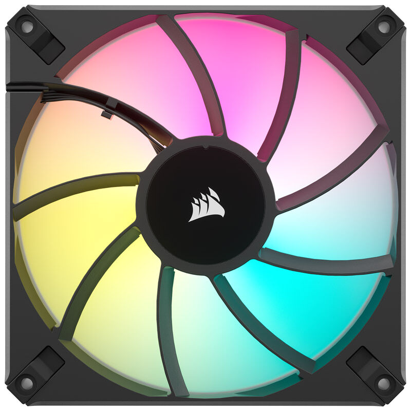Corsair AF Elite RGB PWM vifte 2-pakning med kontroller - Corsair