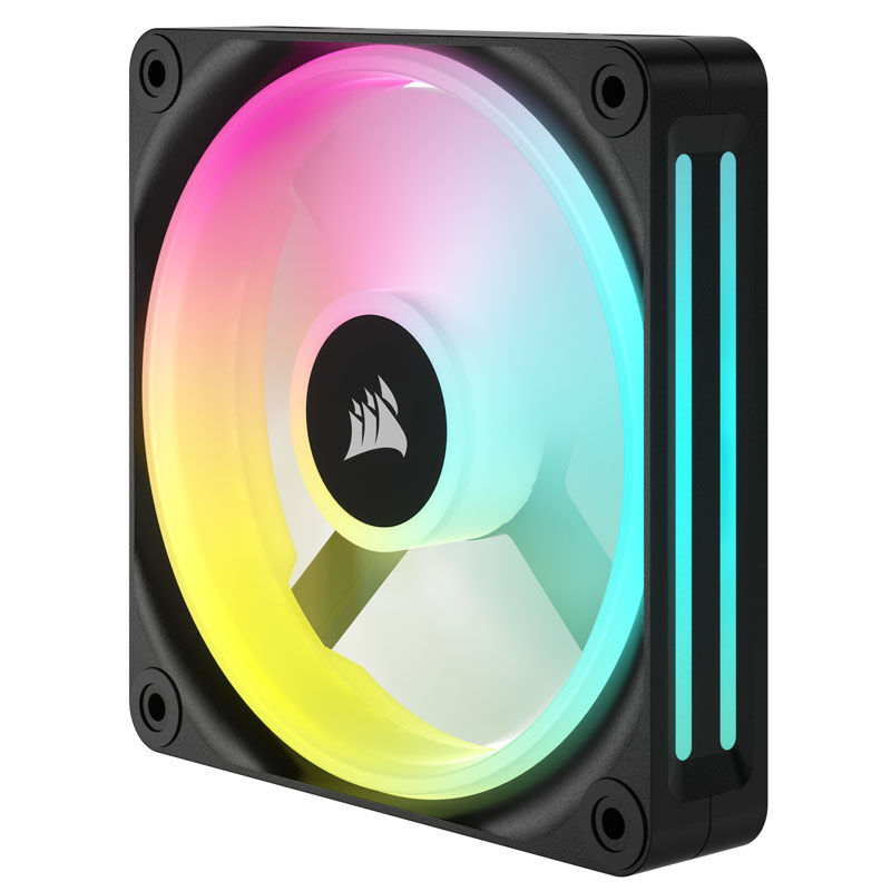 Corsair iCUE LINK QX120 RGB vifte 120 mm PWM svart - Corsair