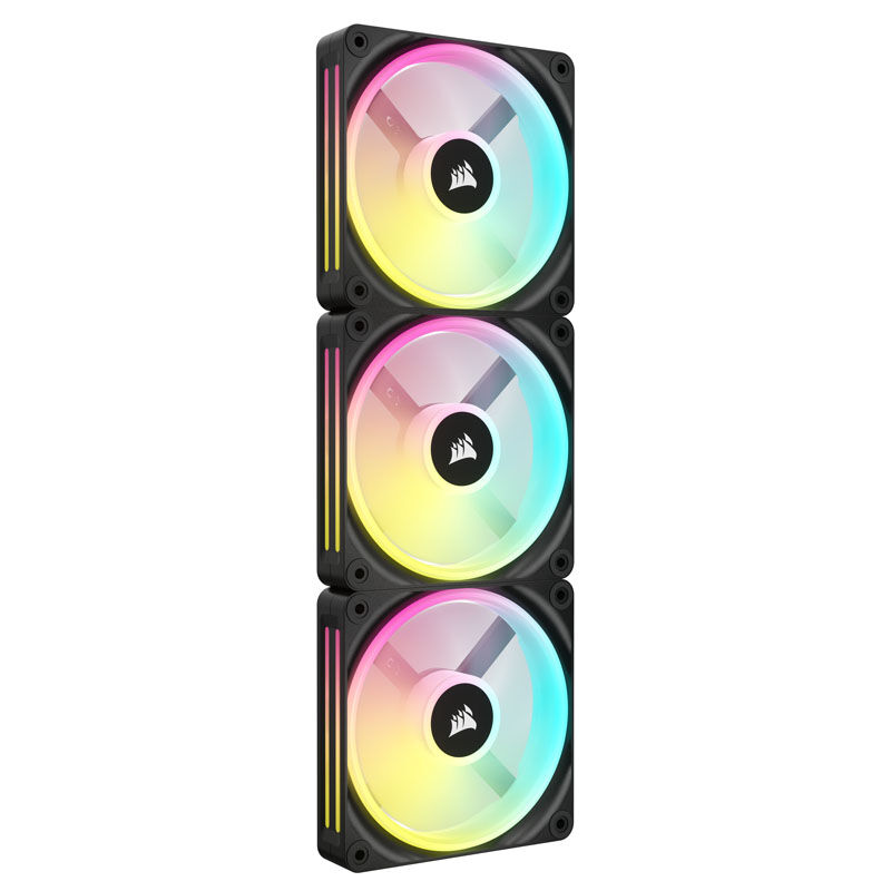 Corsair iCUE LINK QX120 RGB vifte 3-pakning m/kontroller - Corsair