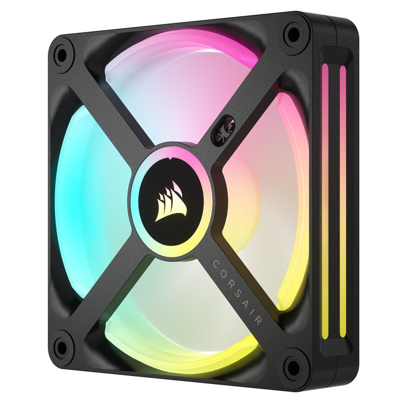 Corsair iCUE LINK QX120 RGB vifte 3-pakning m/kontroller - Corsair