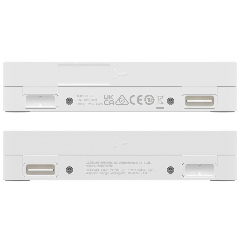 Corsair iCUE LINK QX120 RGB vifte 120 mm PWM svart - Corsair