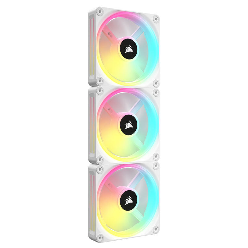 Corsair iCUE LINK QX120 RGB vifte 3-pakning m/kontroller - Corsair