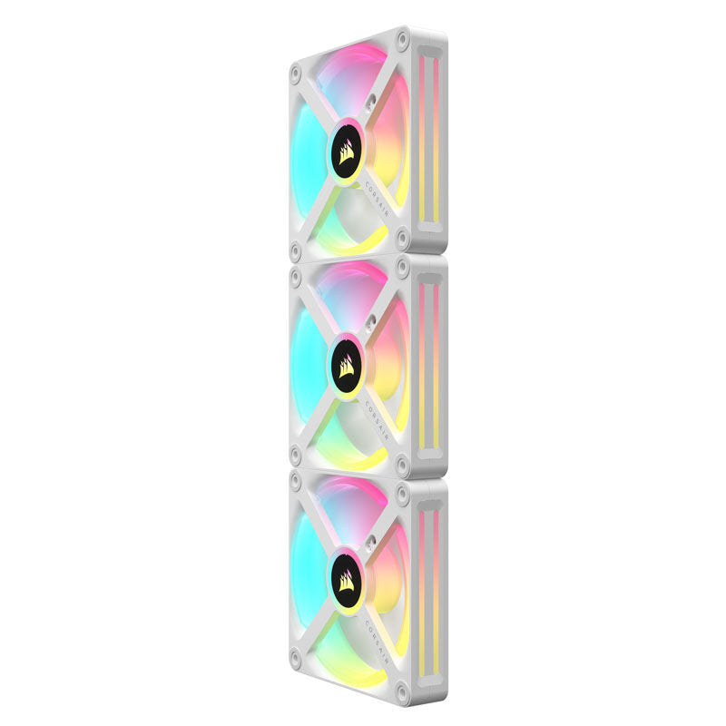 Corsair iCUE LINK QX120 RGB vifte 3-pakning m/kontroller - Corsair