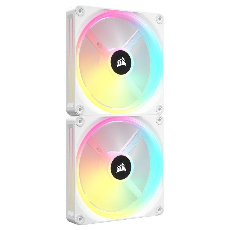 Corsair iCUE LINK QX140 RGB vifte 140 mm PWM 2-pakning svart - Corsair