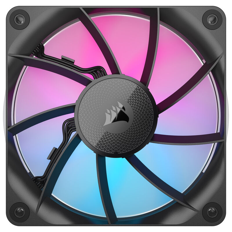 Corsair iCUE LINK RX120 RGB PWM vifte 3-pakk 120 mm svart - Corsair
