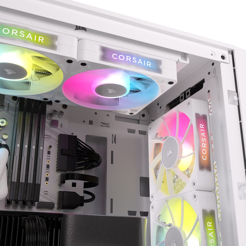 Corsair iCUE LINK RX120 RGB PWM vifte 120 mm svart - Corsair
