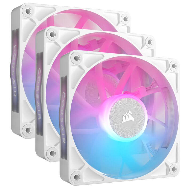 Corsair iCUE LINK RX120 RGB PWM vifte 3-pakk 120 mm svart - Corsair