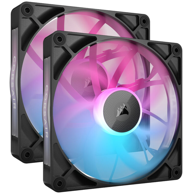 Corsair iCUE LINK RX140 RGB vifte 140 mm PWM 2-pakning hvit - Corsair