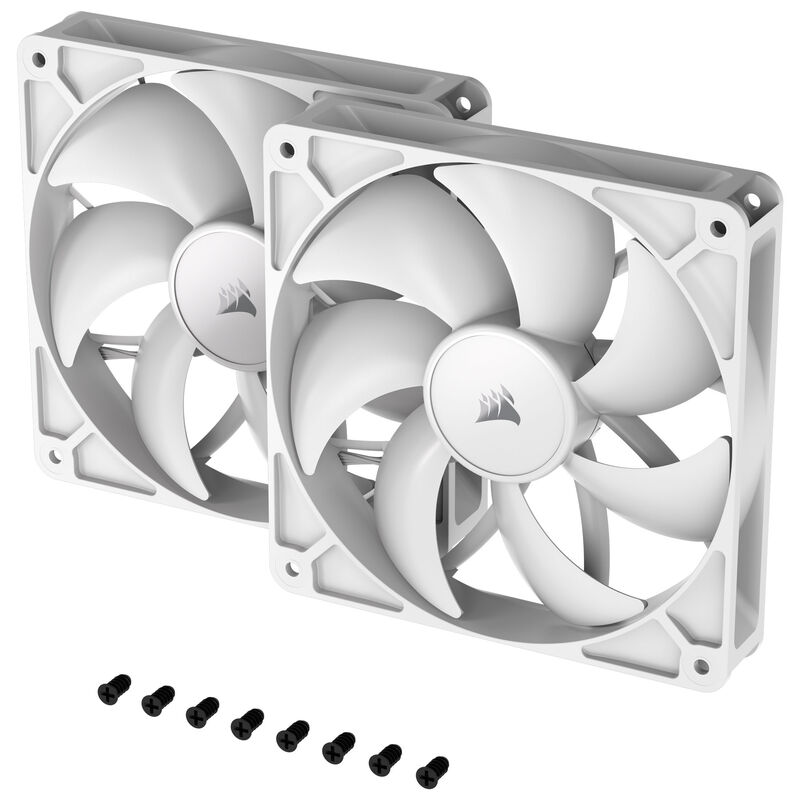 Corsair RS140 PWM vifte 140 mm svart 2-pakk - Corsair