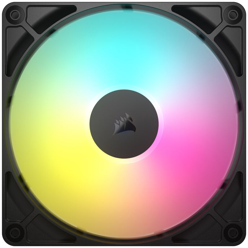 Corsair RS ARGB PWM vifte 3-pack 120 mm svart - Corsair