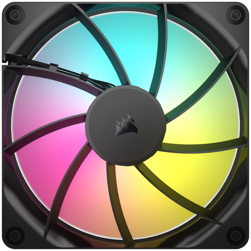 Corsair RS ARGB PWM vifte 3-pack 120 mm svart - Corsair