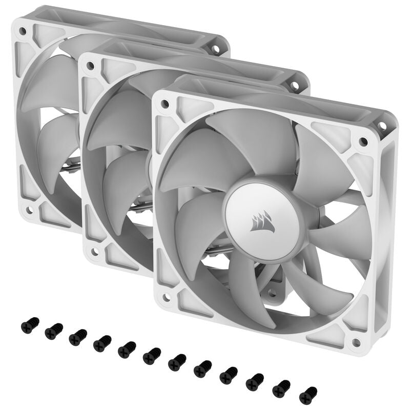 Corsair RS ARGB PWM vifte 3-pack 120 mm svart - Corsair