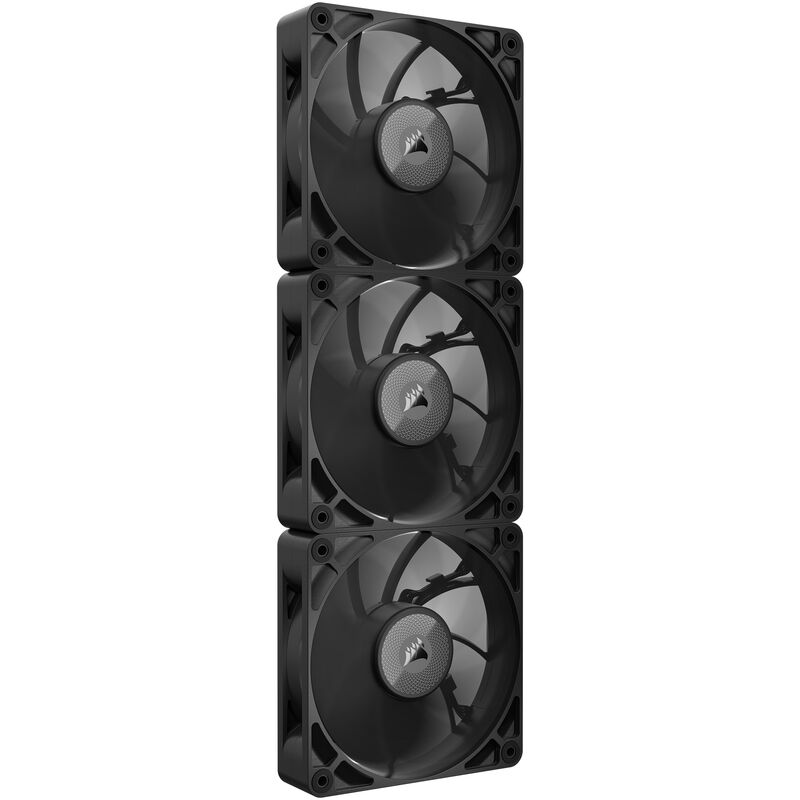Corsair iCUE LINK RX120 MAX PWM vifte 120 mm svart 3-pakk - Corsair