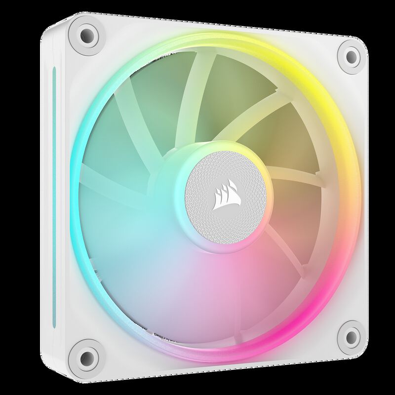Corsair iCUE Link LX140 RGB PWM vifte 2-pack 140 mm svart - Corsair