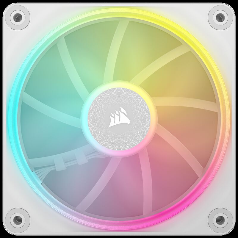 Corsair iCUE Link LX140 RGB PWM vifte 2-pack 140 mm svart - Corsair
