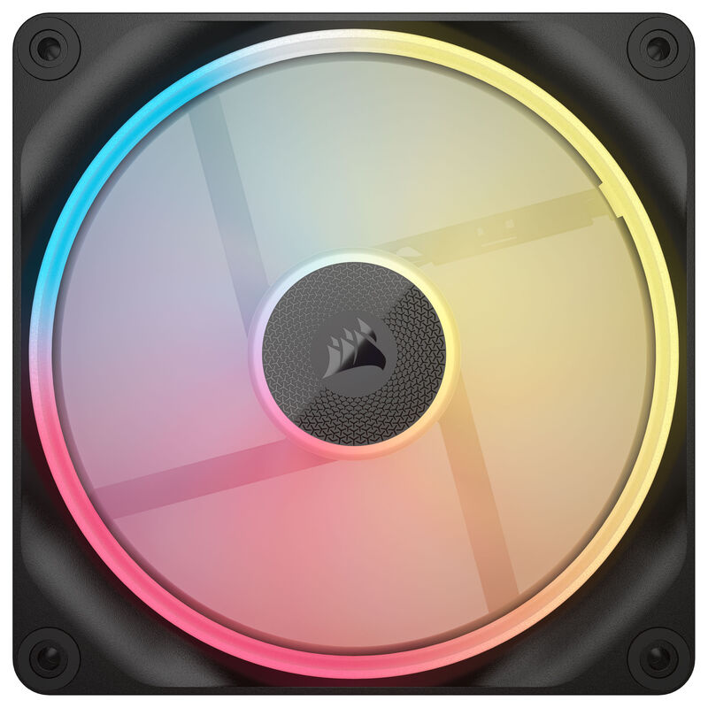 Corsair iCUE Link LX140-R RGB PWM vifte 2-pack 140 mm hvit - Corsair