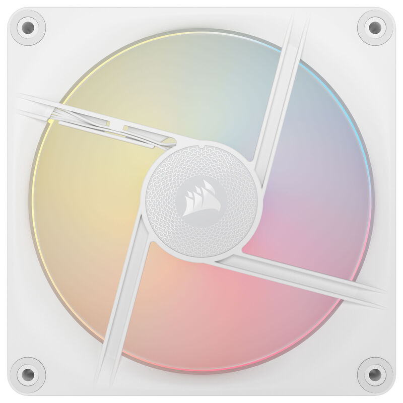 Corsair iCUE Link LX140-R RGB PWM vifte 2-pack 140 mm hvit - Corsair