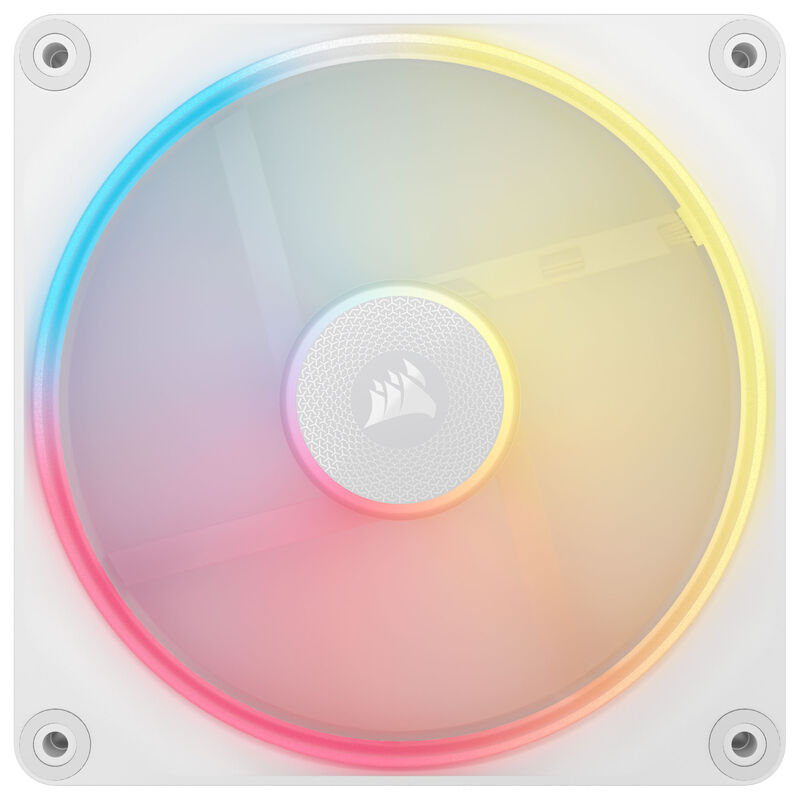Corsair iCUE Link LX140-R RGB PWM vifte 2-pack 140 mm hvit - Corsair