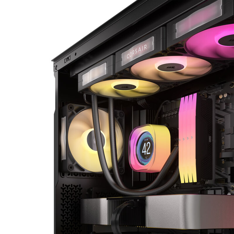 Corsair iCUE LINK RX120 MAX RGB PWM vifte 3-pack 120 mm - Corsair