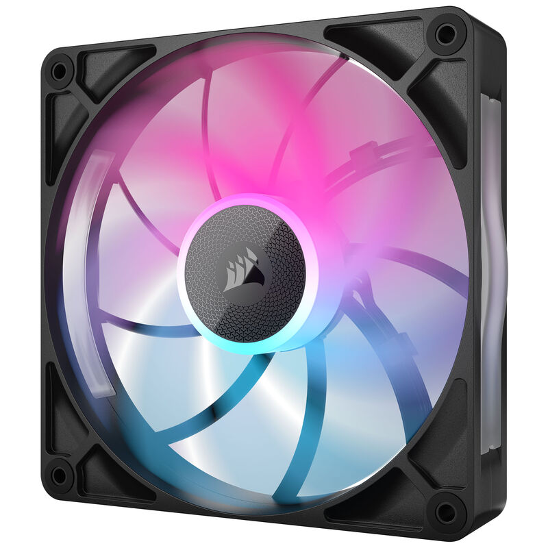 Corsair iCUE LINK RX140 MAX RGB PWM vifte 2-pack 140 mm hvit - Corsair