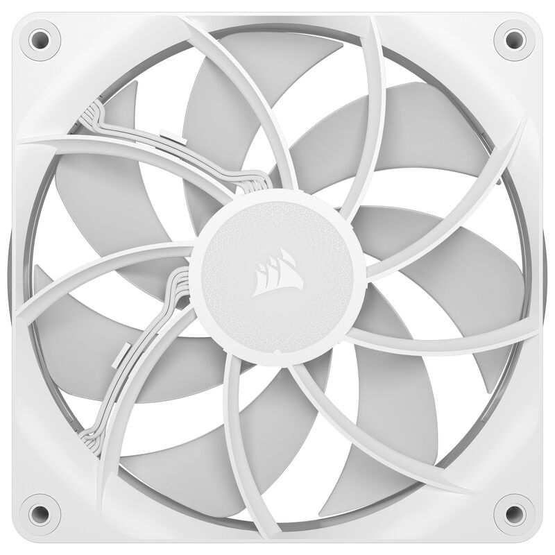 Corsair iCUE LINK RX140 MAX RGB PWM vifte 2-pack 140 mm hvit - Corsair