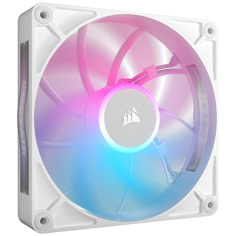 Corsair iCUE LINK RX140 MAX RGB PWM vifte 2-pack 140 mm hvit - Corsair