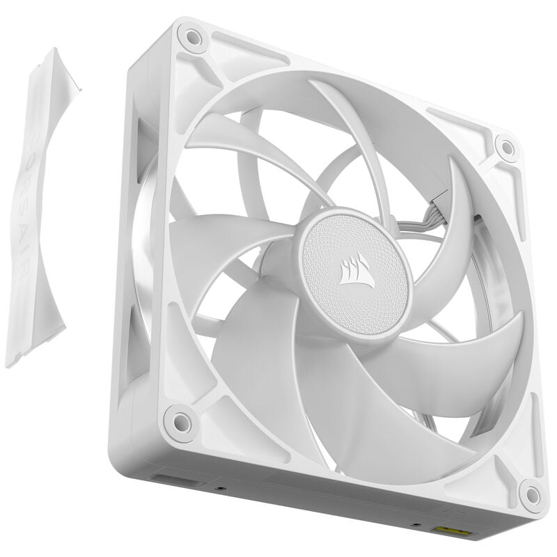 Corsair iCUE LINK RX140 MAX RGB PWM vifte 2-pack 140 mm hvit - Corsair