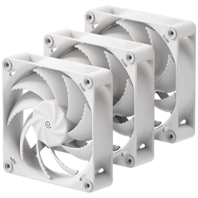 HAVN H12 PWM vifte 120 mm 3-pakning svart 2100 RPM - HAVN