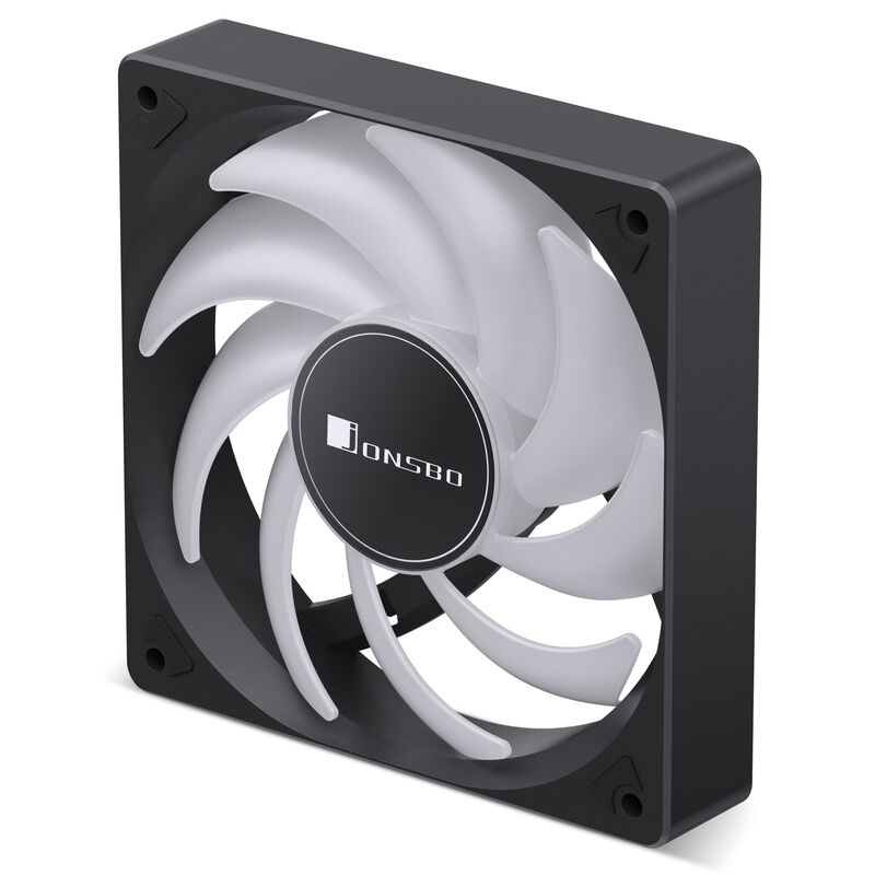 Jonsbo SL-120C RGB vifte 120 mm PWM hvit - Jonsbo