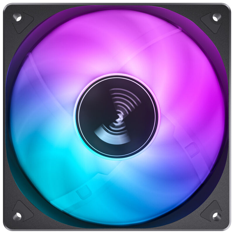Jonsbo SL-120C RGB vifte 120 mm PWM hvit - Jonsbo