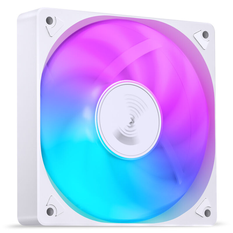 Jonsbo SL-120C RGB vifte 120 mm PWM hvit - Jonsbo