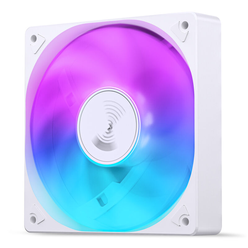 Jonsbo SL-120C RGB vifte 120 mm PWM hvit - Jonsbo