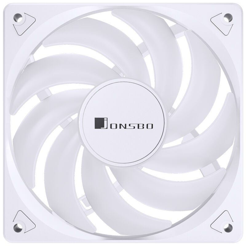 Jonsbo SL-120C RGB vifte 120 mm PWM hvit - Jonsbo