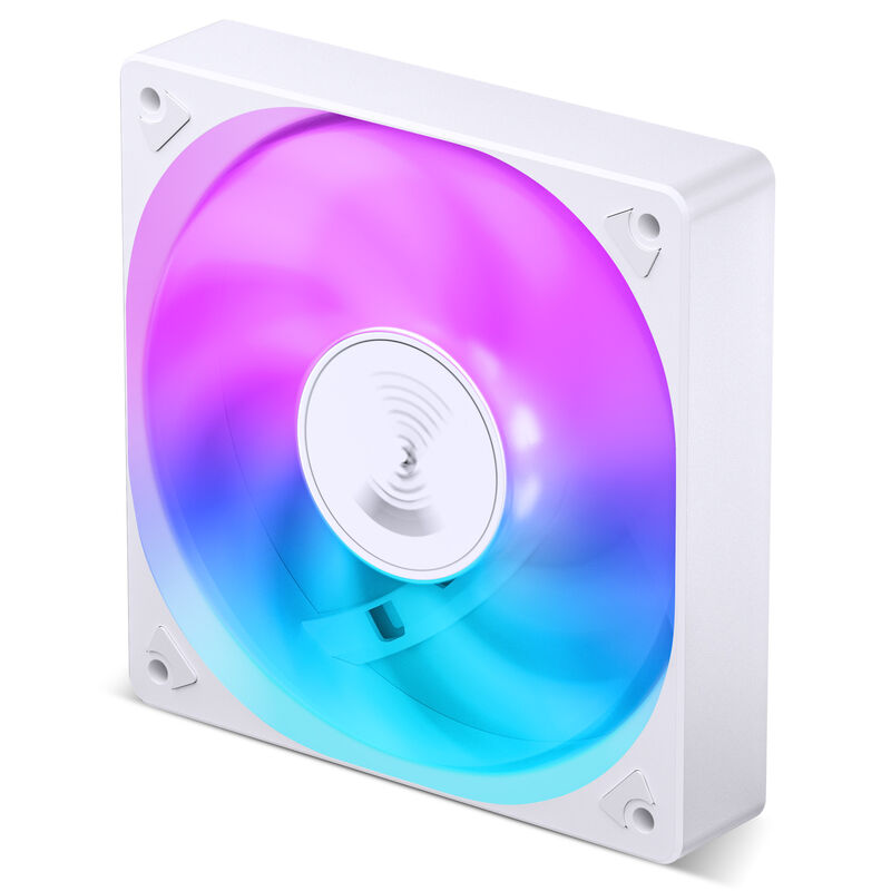 Jonsbo SL-120C RGB vifte 120 mm PWM hvit - Jonsbo