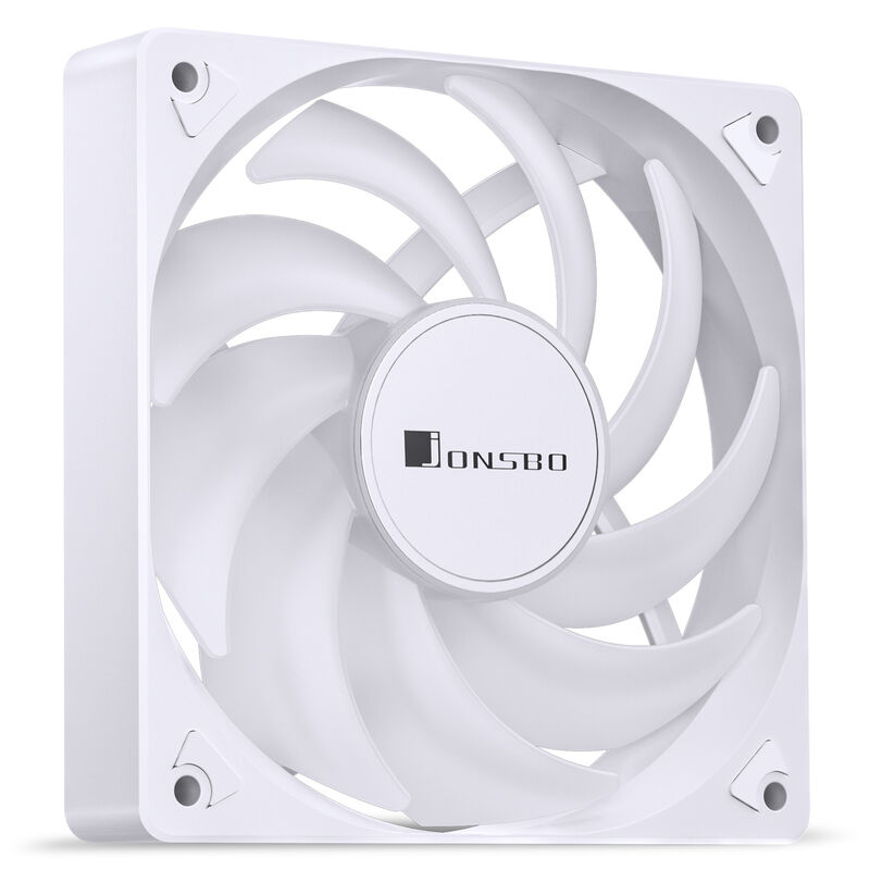 Jonsbo SL-120C RGB vifte 120 mm PWM hvit - Jonsbo