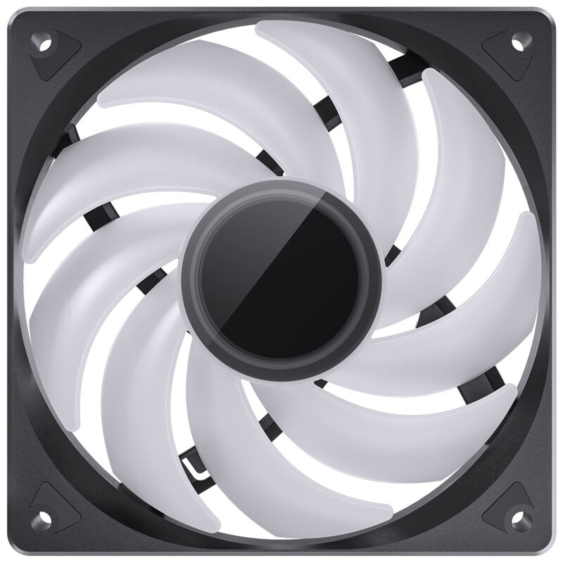 Jonsbo SL-120 PWM vifte ARGB 120 mm hvit - Jonsbo