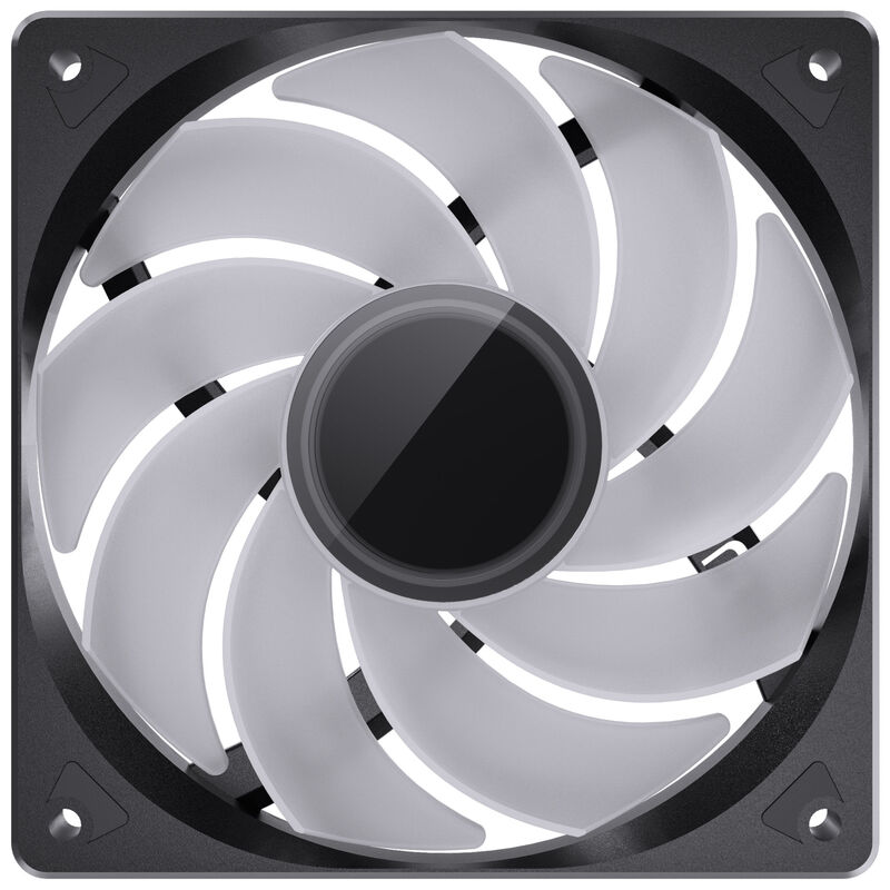 Jonsbo SL-120 Reverse Blade PWM vifte 120 mm ARGB hvit - Jonsbo
