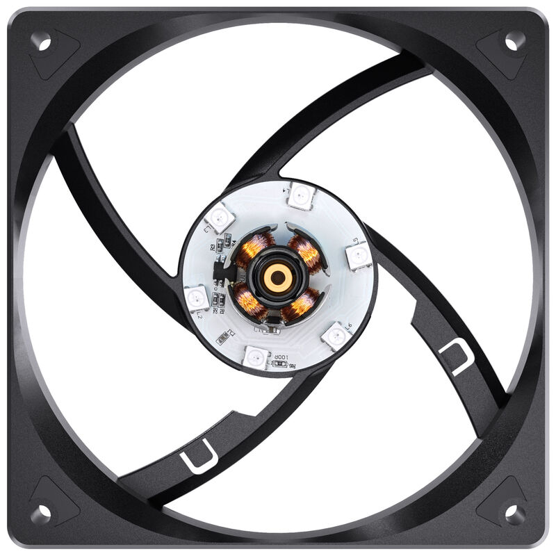 Jonsbo SL-120 Reverse Blade PWM vifte 120 mm ARGB hvit - Jonsbo