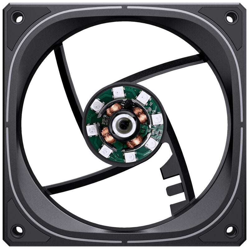 Jonsbo FR-505 ARGB Reverse Blade PWM vifte 120 mm svart - Jonsbo