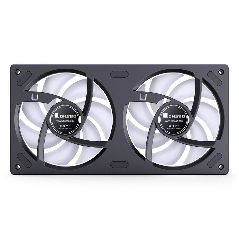 Jonsbo ZB-240 Reverse Blade PWM ARGB vifte 240 mm svart - Jonsbo