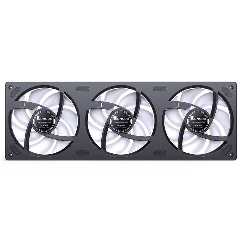 Jonsbo ZB-360 Reverse Blade PWM ARGB vifte 360 mm hvit - Jonsbo