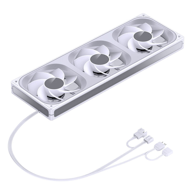 Jonsbo ZB-360 Reverse Blade PWM ARGB vifte 360 mm hvit - Jonsbo