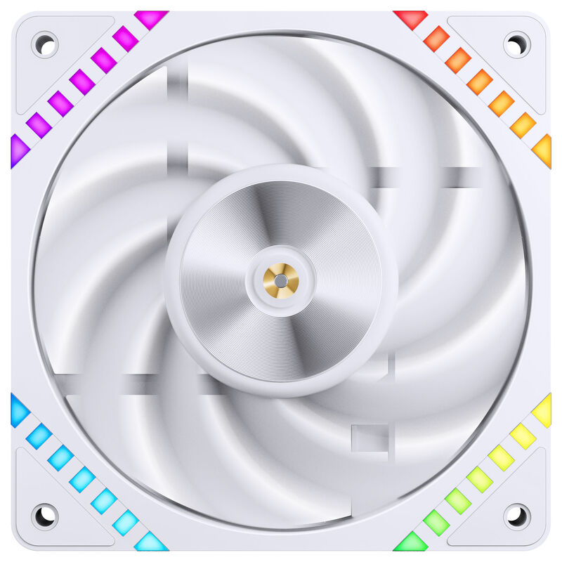 Jonsbo HF2-120 PWM vifte 120 mm ARGB svart - Jonsbo